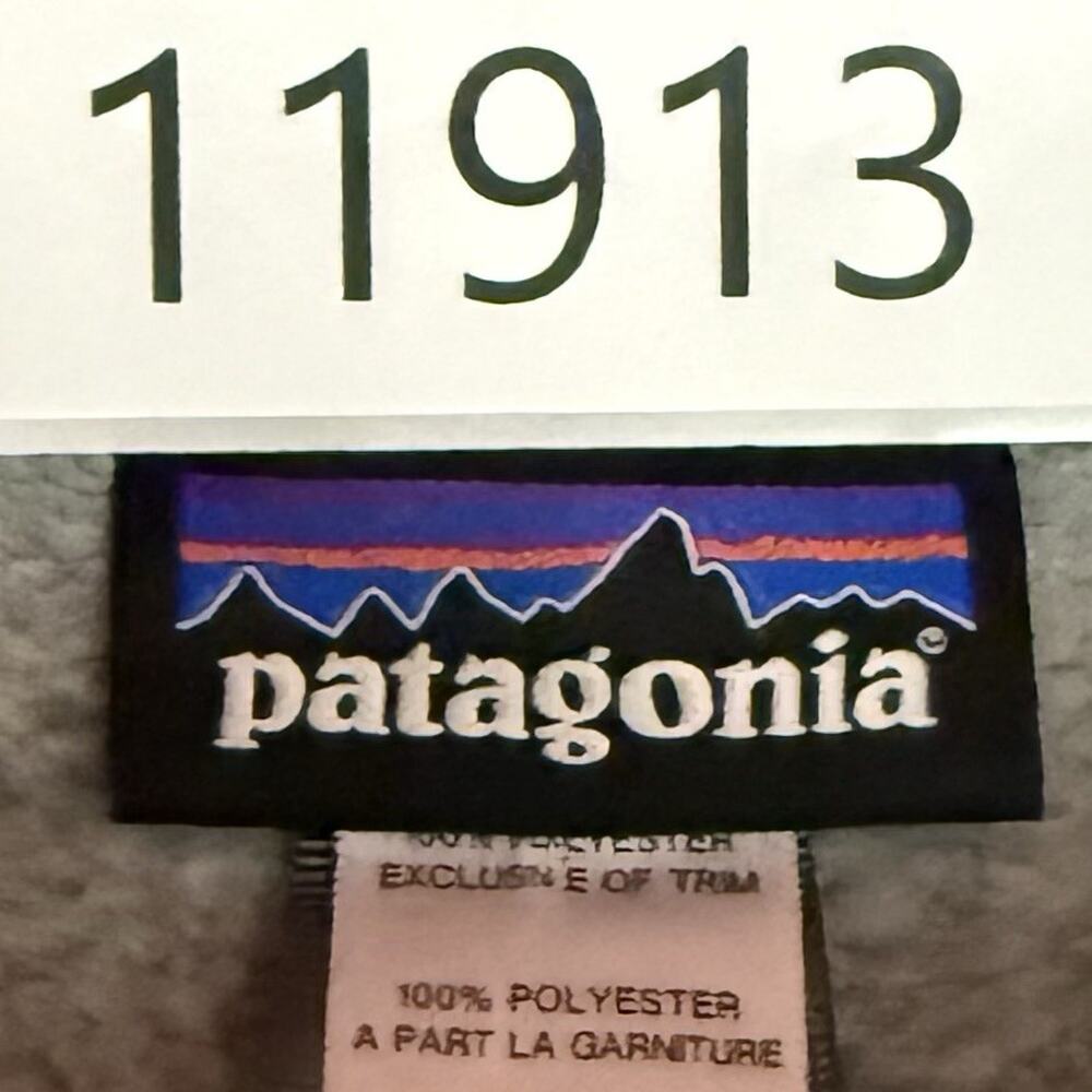Patagonia Jacket Mens XL Gray Better Sweater Fleece 1/4 Zip Pullover Yacht Club - Picture 10 of 10